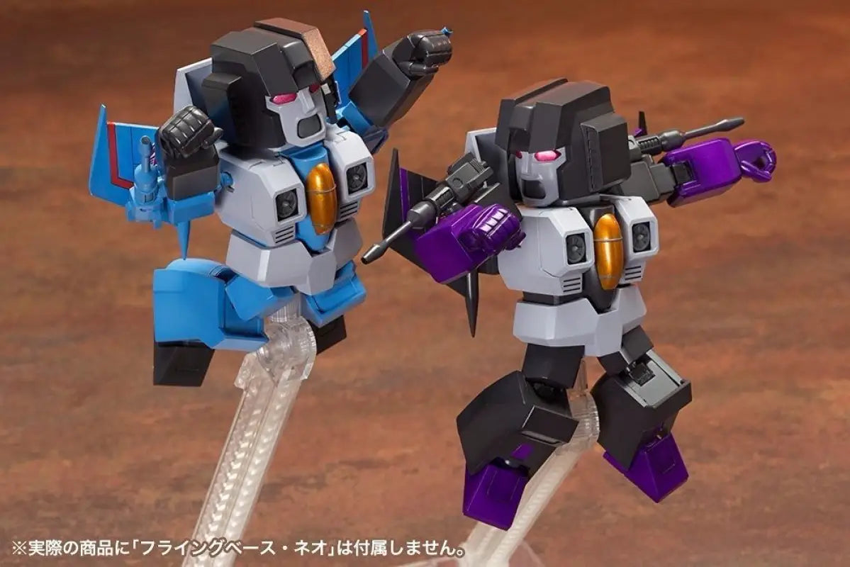 Kotobukiya Transformers D - style 48 Skywarp & Thundercracker Model Kit Japan - Plastic