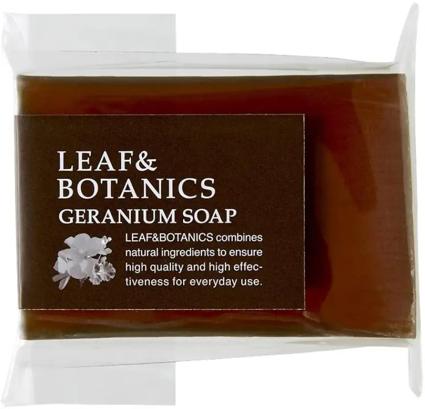 Leaf & Botanics Geranium Soap 100g
