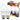 Iris Ohyama LDA7L-G-6T62P LED Bulb, Pack of 2, Warm Light Color, ideal for living room lamps.