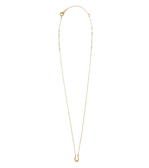 [Liery] Magnetic Necklace, Horseshoe Necklace, Gold, Free Size, Women's Stiff Necklace