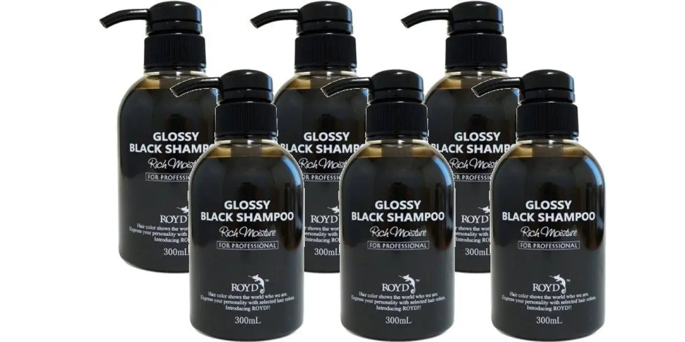 Lloyd Color Shampoo Glossy Black 300Ml Set Of 6 - Japan