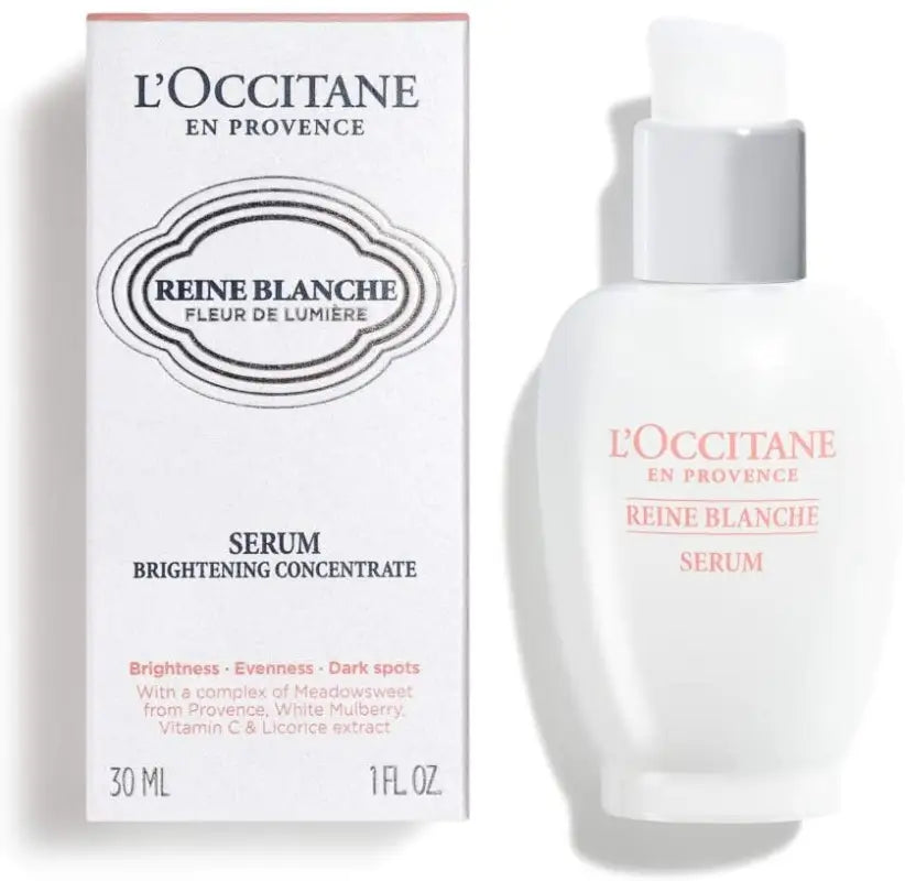 L’Occitane Reine Blanche Serum Bright Concentrate 30ml - Japanese Brightening Skincare