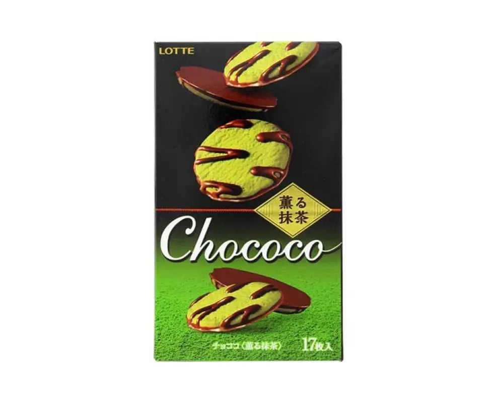 Lotte Chococo Matcha Cookies - CANDY & SNACKS