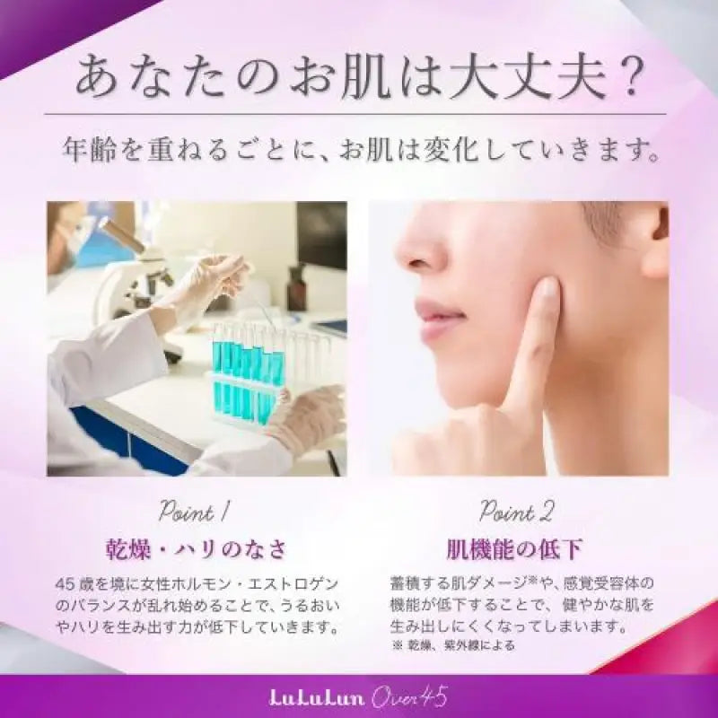 Lululun over45 Shining Face Mask Is 32 - sheet - Skincare