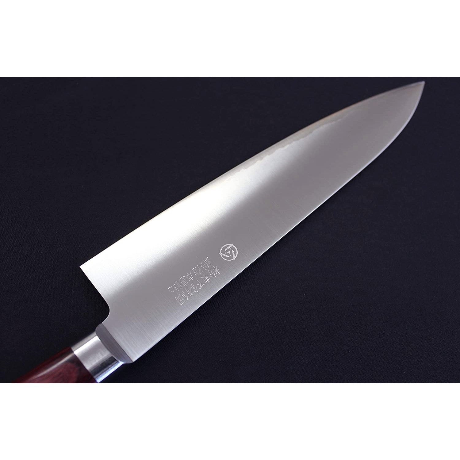 Takamura Hamono Gyuto Knife 180mm in use, high-speed steel construction, perfect for daily prep