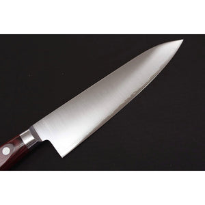 180mm Takamura Hamono High Speed Steel Gyuto Knife with artisan Japanese finish, offering refined performance.