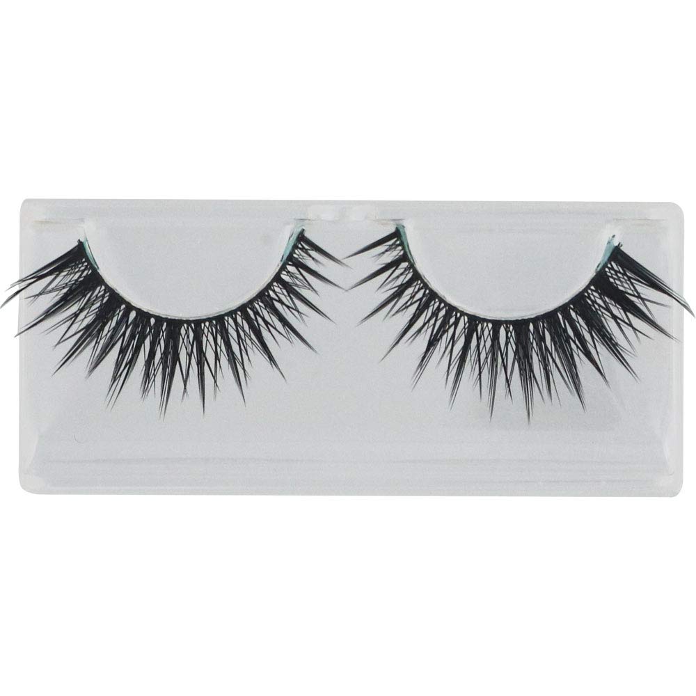Black 2 Pairs D-Up Eyelash Rich 801 False Eyelashes, elastic lash band, designed for beauty enthusiasts
