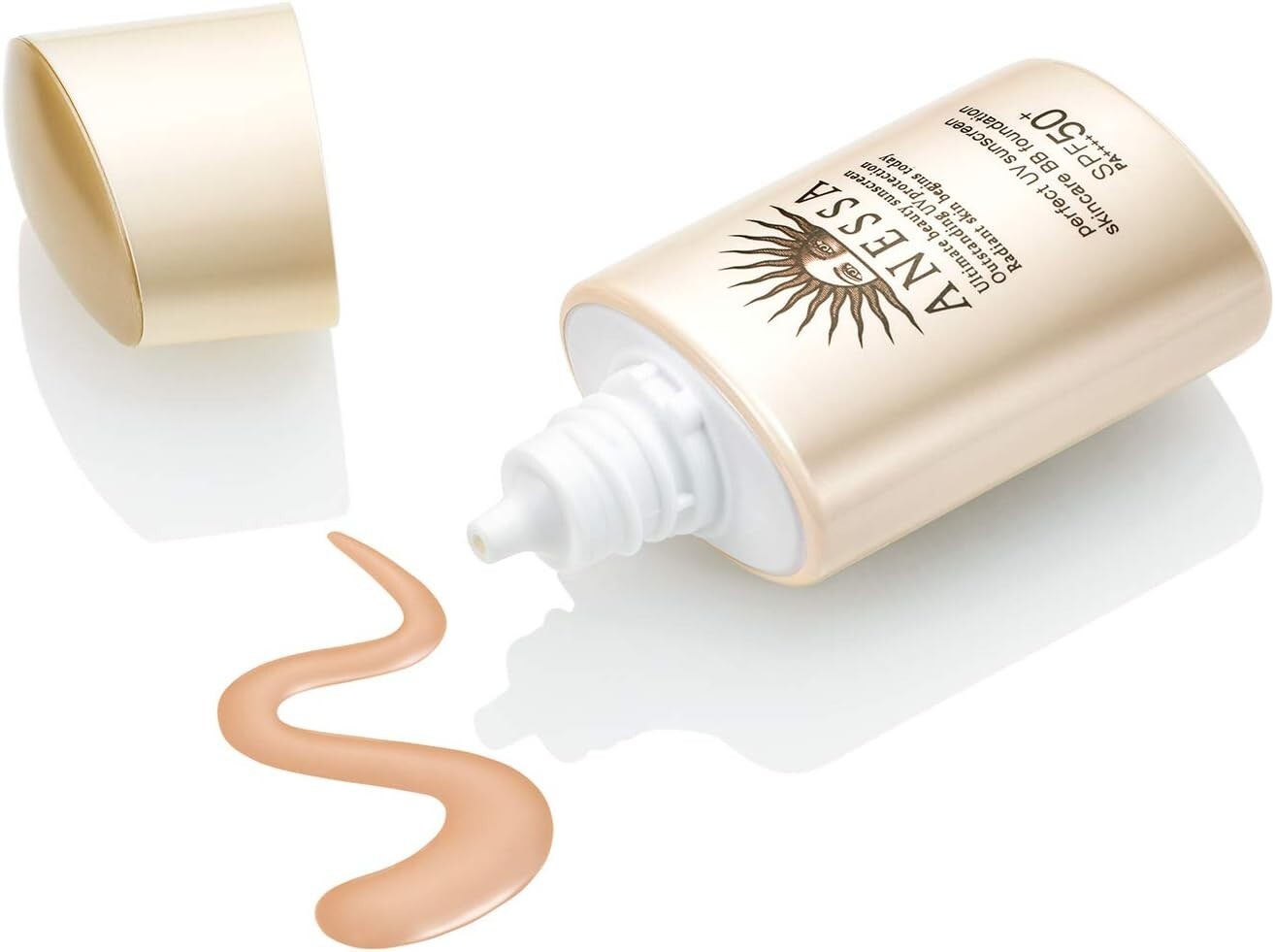 25ml Shiseido Anessa Perfect UV Skin Care BB Foundation A #1 Japan, natural coverage, designed for active lifestyles