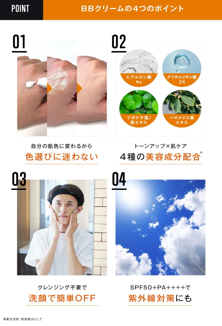 THE FUTURE Color Change BB Cream SPF 50+ PA++++ - YOYO JAPAN