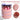 33-piece BS-MALL 18 Pieces Makeup Brushes with 5 sponge & Holder Sponge Case (Pink) designed for home beauty routines