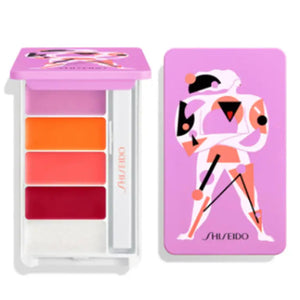 Shiseido Aqua Gel Lip Palette 03 Sunset Glow Beach, 4g, gel texture, ideal for hydrated lip looks