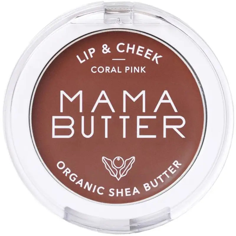 Mama Butter Lip & Cheek Coral Pink 3g - Japanese Lips And Makeup Products