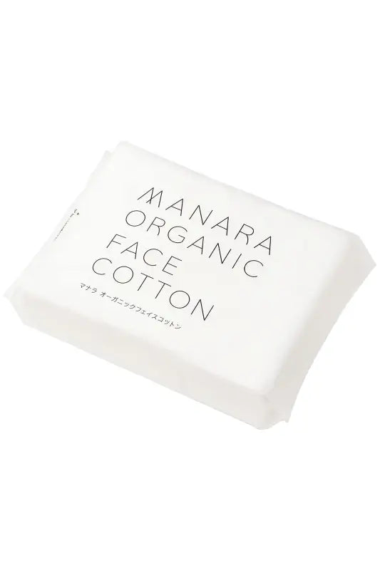 Manara Organic Face Cotton 60 Sheets - Japanese Wipe Wash Facial Cleansing