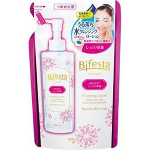 Mandom Bifesta Cleansing Lotion Moist Makeup Remover 270ml [refill] - Made In Japan Skincare