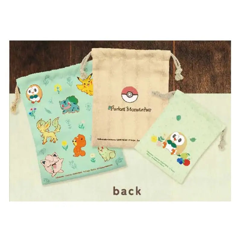 Marimo Craft Pokemon Sagara Pouch Nymphia W28×H18×D4Cm Pkm-667