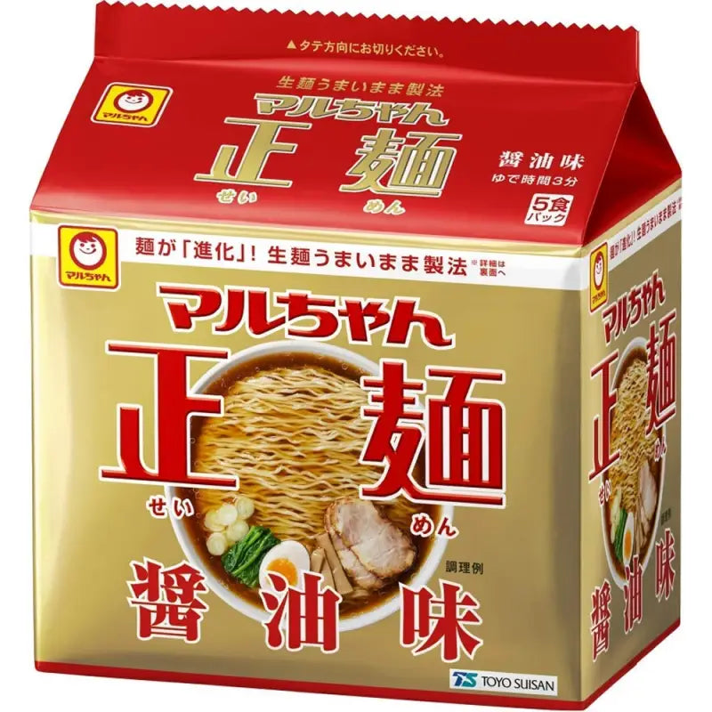Maruchan Seimen Shoyu (Soy sauce) Ramen 5-pack - Noodles