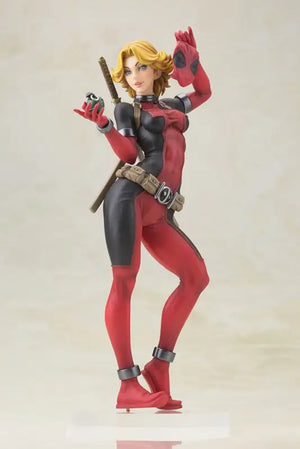 Marvel Bishoujo Lady Deadpool 1/7 Pvc Figure Kotobukiya Japan - Scale