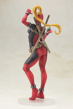 Marvel Bishoujo Lady Deadpool 1/7 Pvc Figure Kotobukiya Japan - Scale