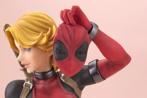 Marvel Bishoujo Lady Deadpool 1/7 Pvc Figure Kotobukiya Japan - Scale