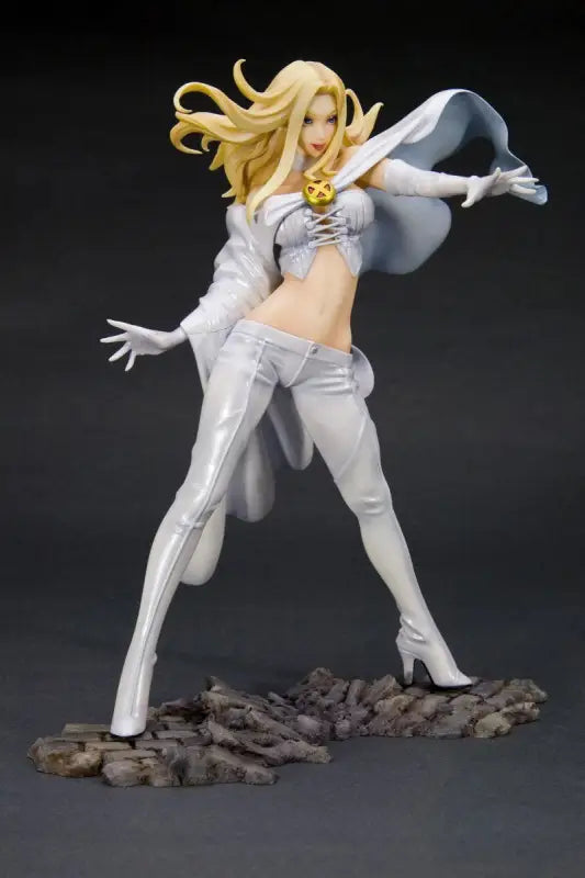 Marvel Bishoujo X - men Emma Frost 1/8 Pvc Figure Kotobukiya - Scale