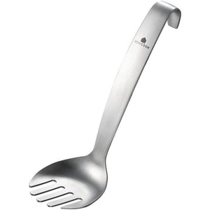 Uchicook Potato Masher 18cm with stainless steel mashing fork, ideal for smooth potato and vegetable mashing.