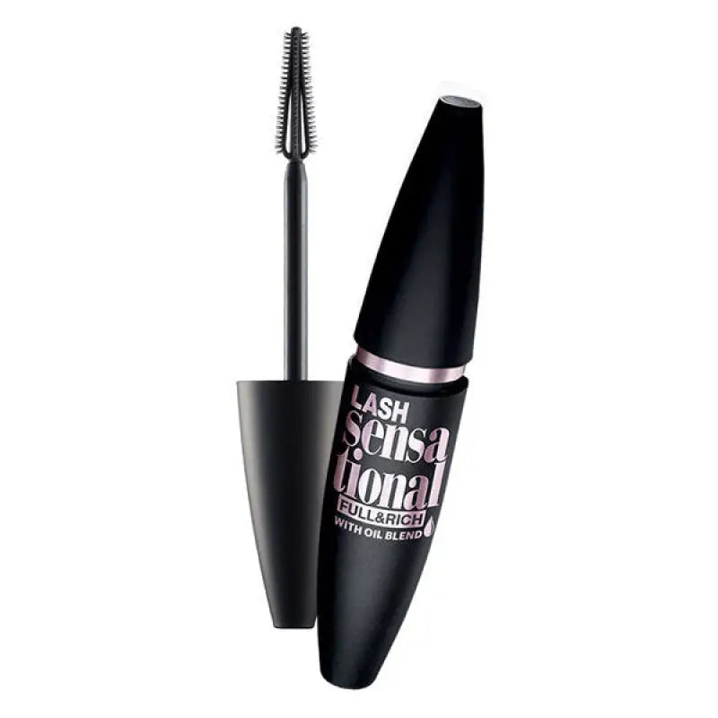 Maybelline Newyork Rush Sensational Full & Rich 01 Black 10ml - Botanical Oil Mascara Makeup