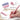Set of 6 Four Candies Pastel Mechanical Pencils with cap erasers, offering extra value for artists