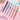 6 Piece Four Candies Pastel Mechanical Pencils, 0.5mm and 0.7mm tips, designed for students