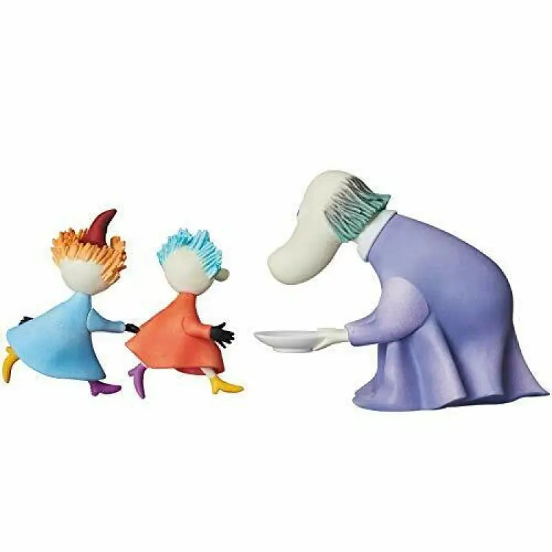 Medicom Toy Udf Moomin Series 6 Hemulen & Thingumy Bob Figure - Scale