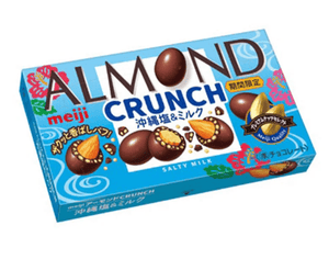 Meiji Almond Chocolate Crunch Okinawa Salty Milk (3pcs)