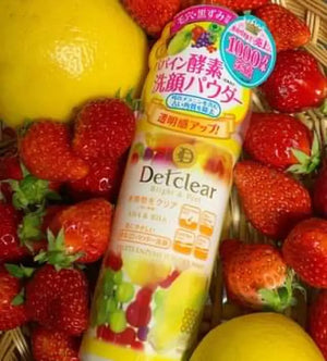 Meishoku Det Clear Fruits Enzyme Powder Wash 75g - Japanese Facial Power Skincare