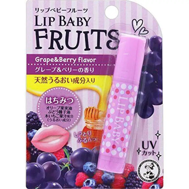 Mentholatum Lip Baby Fruits 4.5g Grape & Berry - Skincare