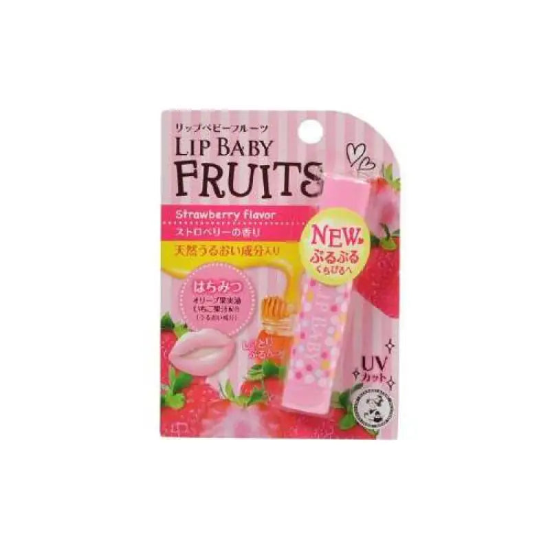 Mentholatum Lip Baby Fruits 4.5g Strawberry Scent - Skincare