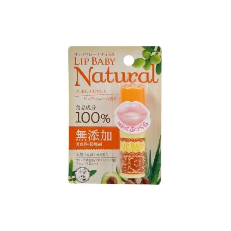 Mentholatum Lip Baby Natural 4g Pure Honey Scent - Skincare