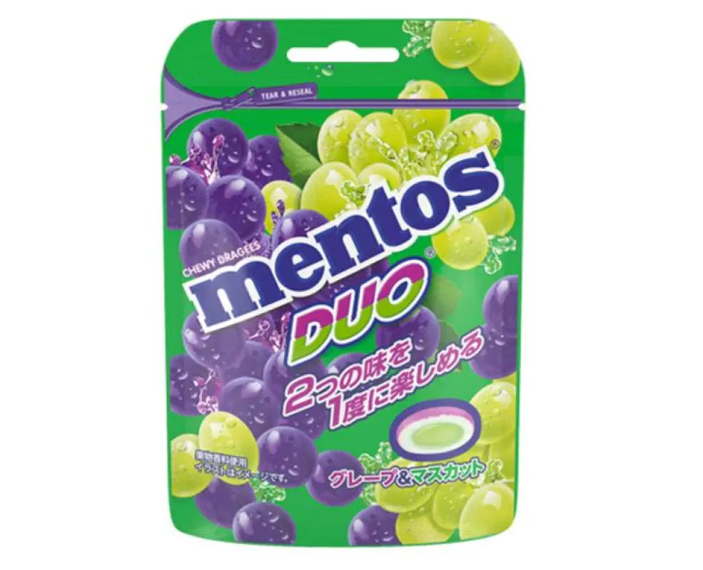 Mentos Duo: Grape & Muscat - CANDY SNACKS