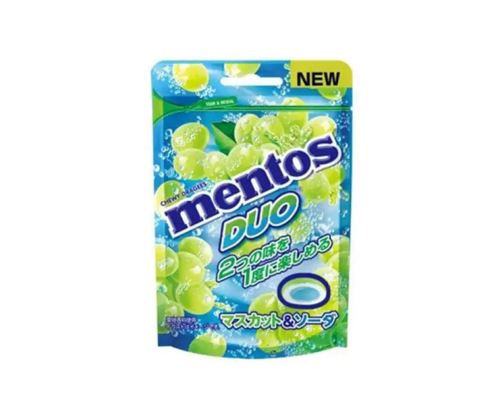 Mentos Duo: Muscat & Soda - CANDY SNACKS