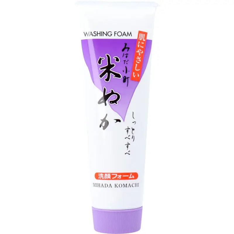 Mihada Komachi Rice Bran Cleansing Foam 120g - Buy Japanese Facial Cleanser Skincare