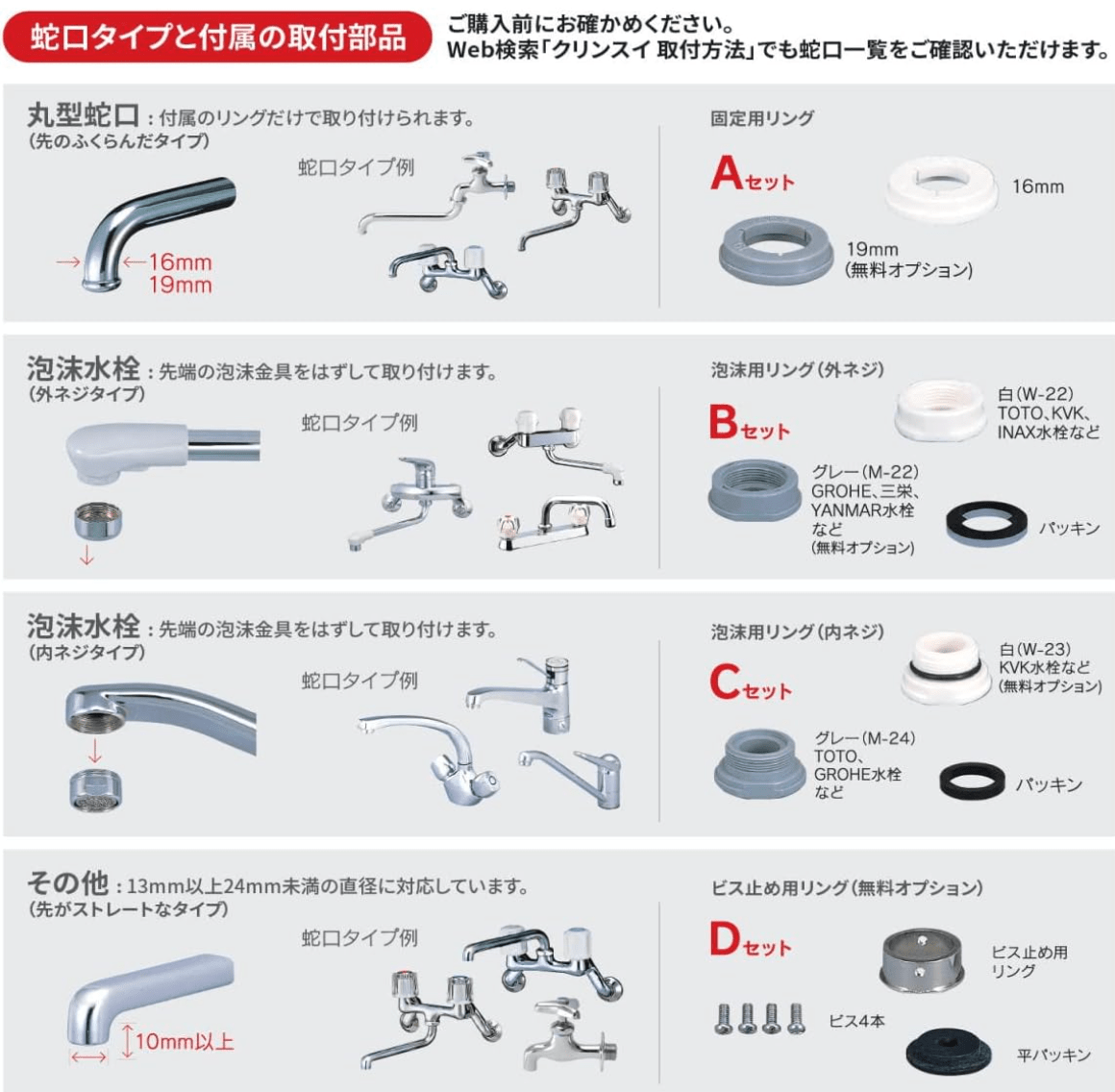 Mitsubishi Rayon - Cleansui - Direct Connecting Faucet Water Filter MD101 MD101 - NC