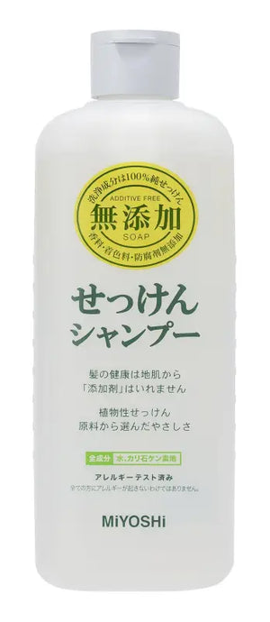 Miyoshi Japan Additive - Free Soap Shampoo 350Ml