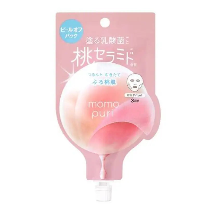 Momopuri Fresh Peel Off Gel Pack Gentle Peach Fragrance 20g - Japan Skincare Must Buy