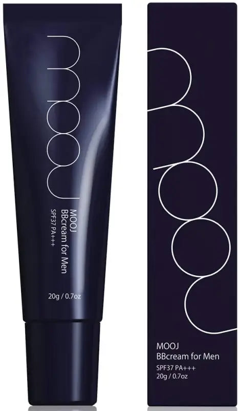 MOOJ Men’s BB Cream Concealer Foundation Makeup Effects Hides Bluebird/Bear/Acne Marks/Pores Sunscreen SPF37 PA+++