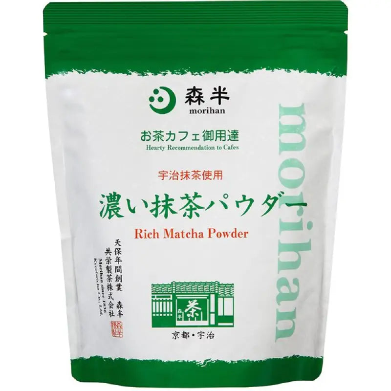 Morihan Rich Maccha Powder Zipper Bag 500g - Strong Matcha Made In Japan Food and Beverages