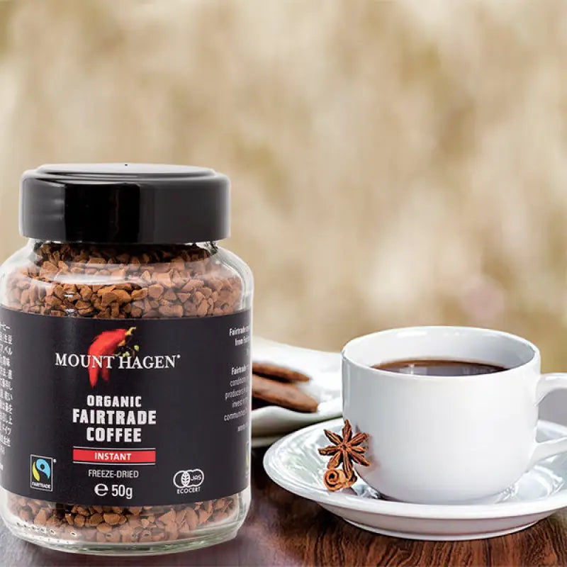 Mount Hagen Arabica Cafe Instant 50g - Freeze-Dried Coffee Food and Beverages