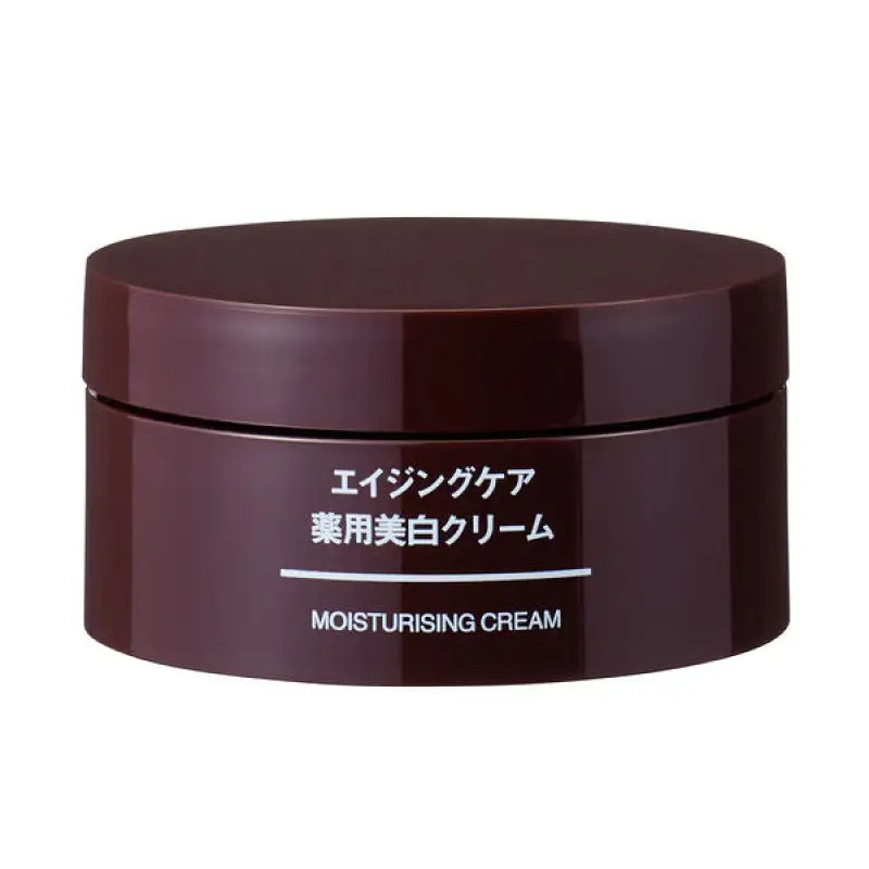 Muji Aging Care Moisturizing And Whitening Cream 45g - Japanese Anti - Aging Skincare