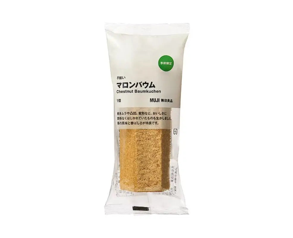 Muji Chestnut Baumkuchen - CANDY & SNACKS