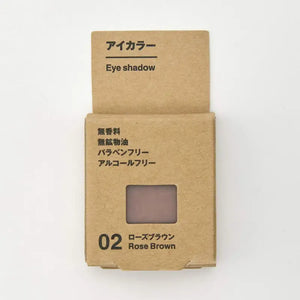 Muji Eye Color Rose Brown 2.3G 82926453 Shadow Glam (X 1)