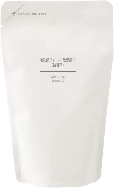 Muji Foaming Cleansing Foam For Sensitive Skin Refill