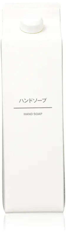 Muji Hand Soap Large Capacity 600ml - Japanese Moisturizing Care