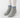 Muji Kids' short socks with right angles (patterned, set of 3, size 15 - 19cm)