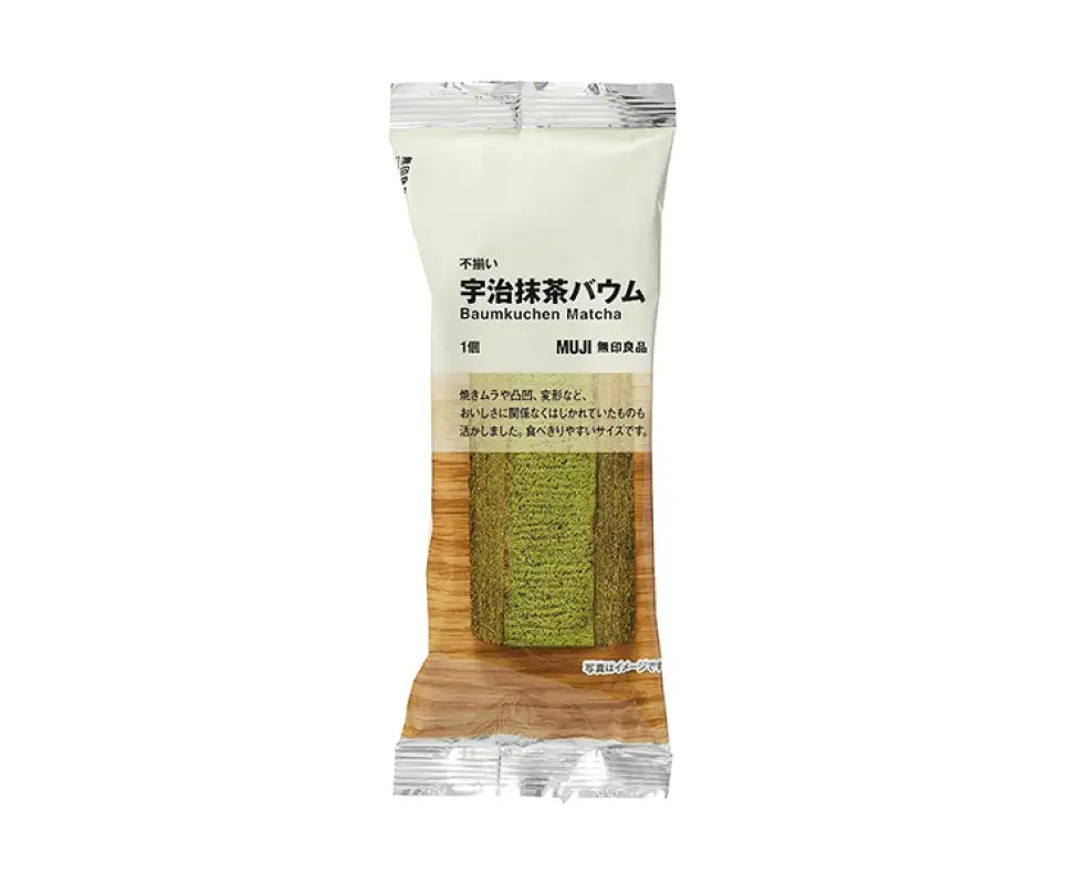 Muji Matcha Baumkuchen Cake - CANDY & SNACKS